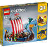 LEGO® Creator 3-in-1,Retired Viking Ship and the Midgard Serpent (31132) | Sunland Bricks NZ