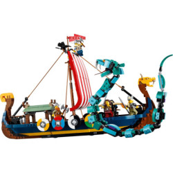 LEGO® Creator 3-in-1,Retired Viking Ship and the Midgard Serpent (31132) | Sunland Bricks NZ