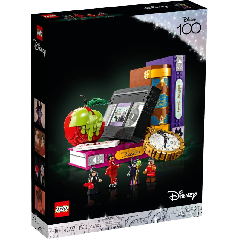LEGO® Disney™,Retired Villain Icons (43227) | Sunland Bricks NZ