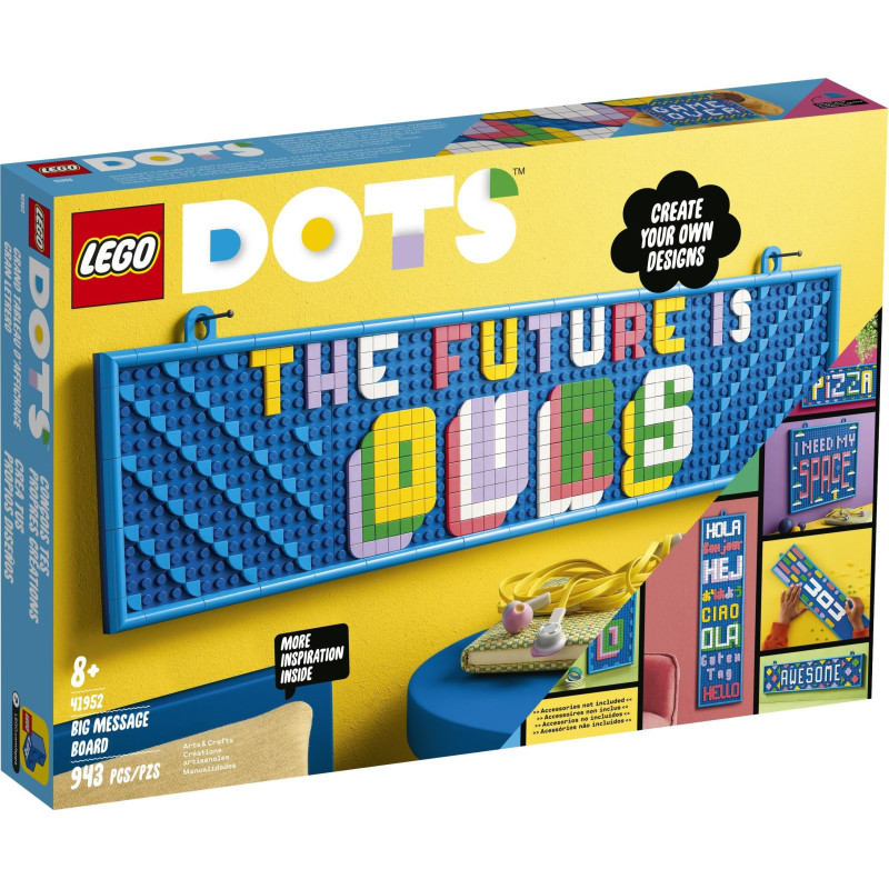 LEGO® Dots,Retired Big Message Board (41952) | Sunland Bricks NZ
