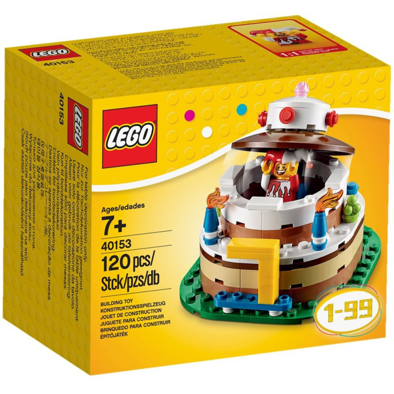 LEGO® GWP,Retired Birthday Table Decoration (40153) | Sunland Bricks NZ