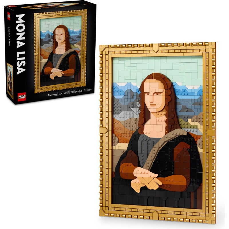 LEGO® Art Mona Lisa (31213) | Sunland Bricks NZ