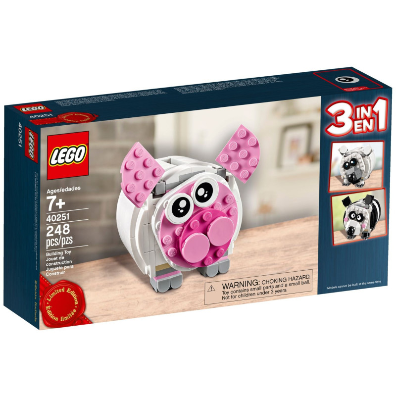 LEGO® GWP,Retired Mini Piggy Bank (40251) | Sunland Bricks NZ