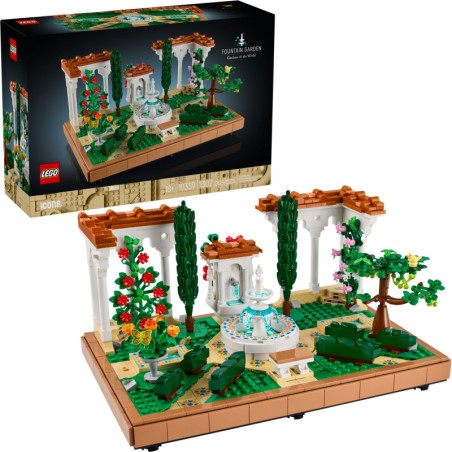 LEGO® Icons Founrain Garden (10359) | Sunland Bricks NZ