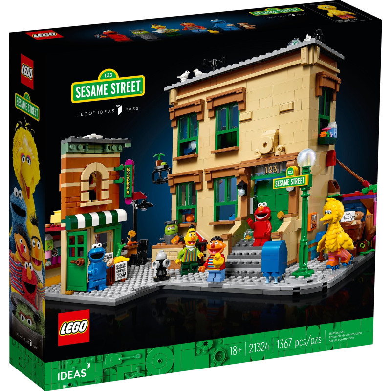 LEGO® Ideas,Retired 123 Sesame Street (21324) | Sunland Bricks NZ