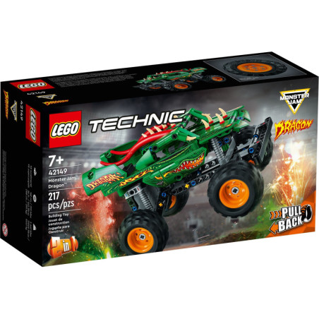 LEGO® Technic Monster Jam Dragon (42149) | Sunland Bricks NZ