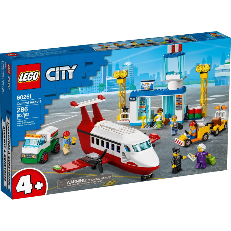 LEGO® City Central Airport (60261) | Sunland Bricks NZ