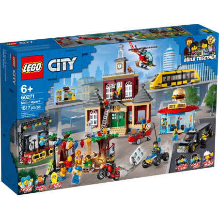 LEGO® City City Town Main Square (60271) | Sunland Bricks NZ