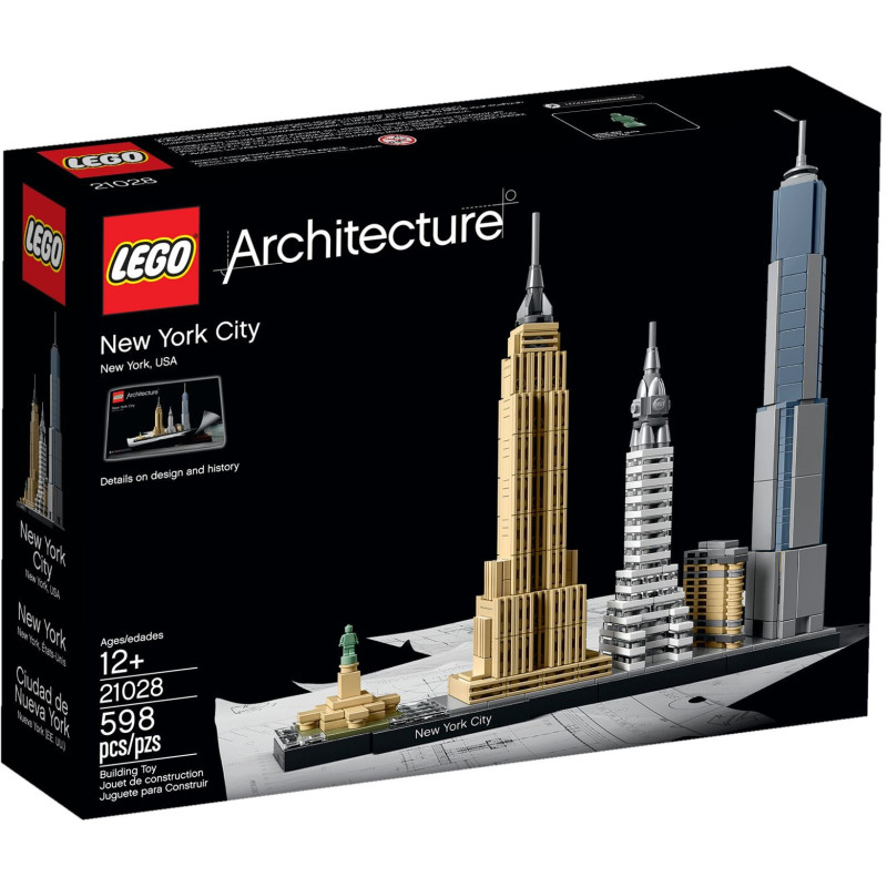 LEGO® Architecture New York (21028) | Sunland Bricks NZ